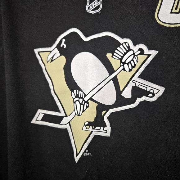Reebok Pittsburgh Penguins Crosby Crew Neck Jersey Tee Men's 2XL - Picture 5 of 6